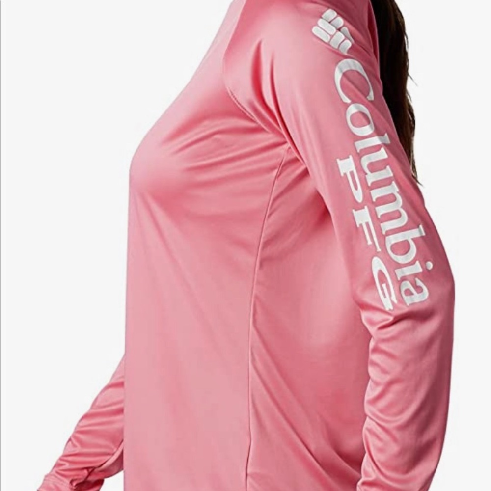 Pink longsleeve Columbia Shirt
